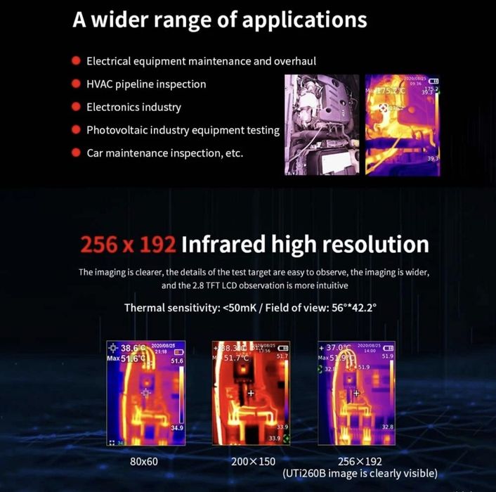 Câmara Termográfica UNI-T UTI260B