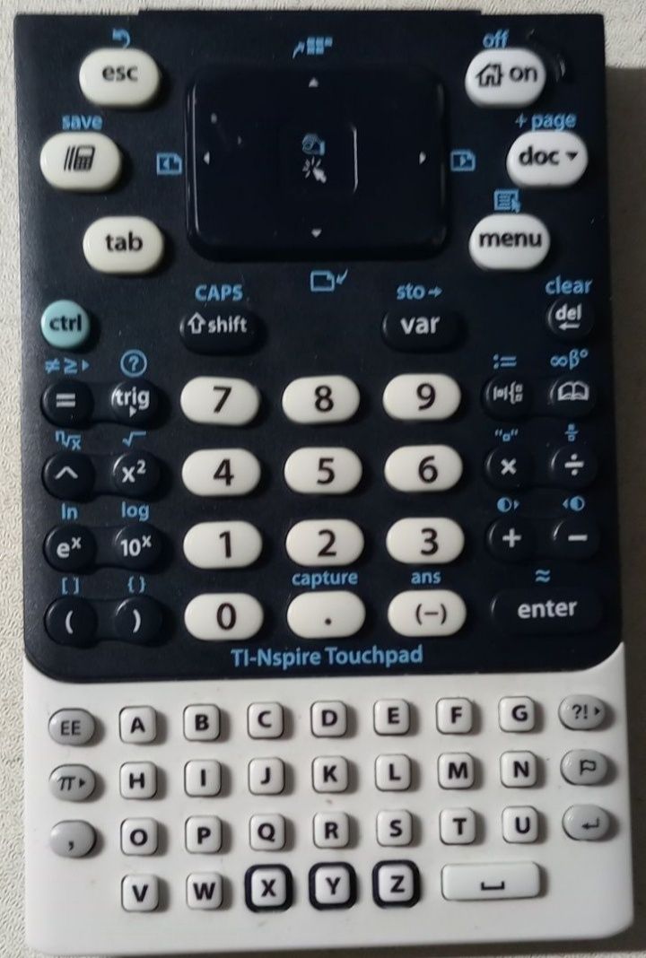 Teclado e capa Ti nspire