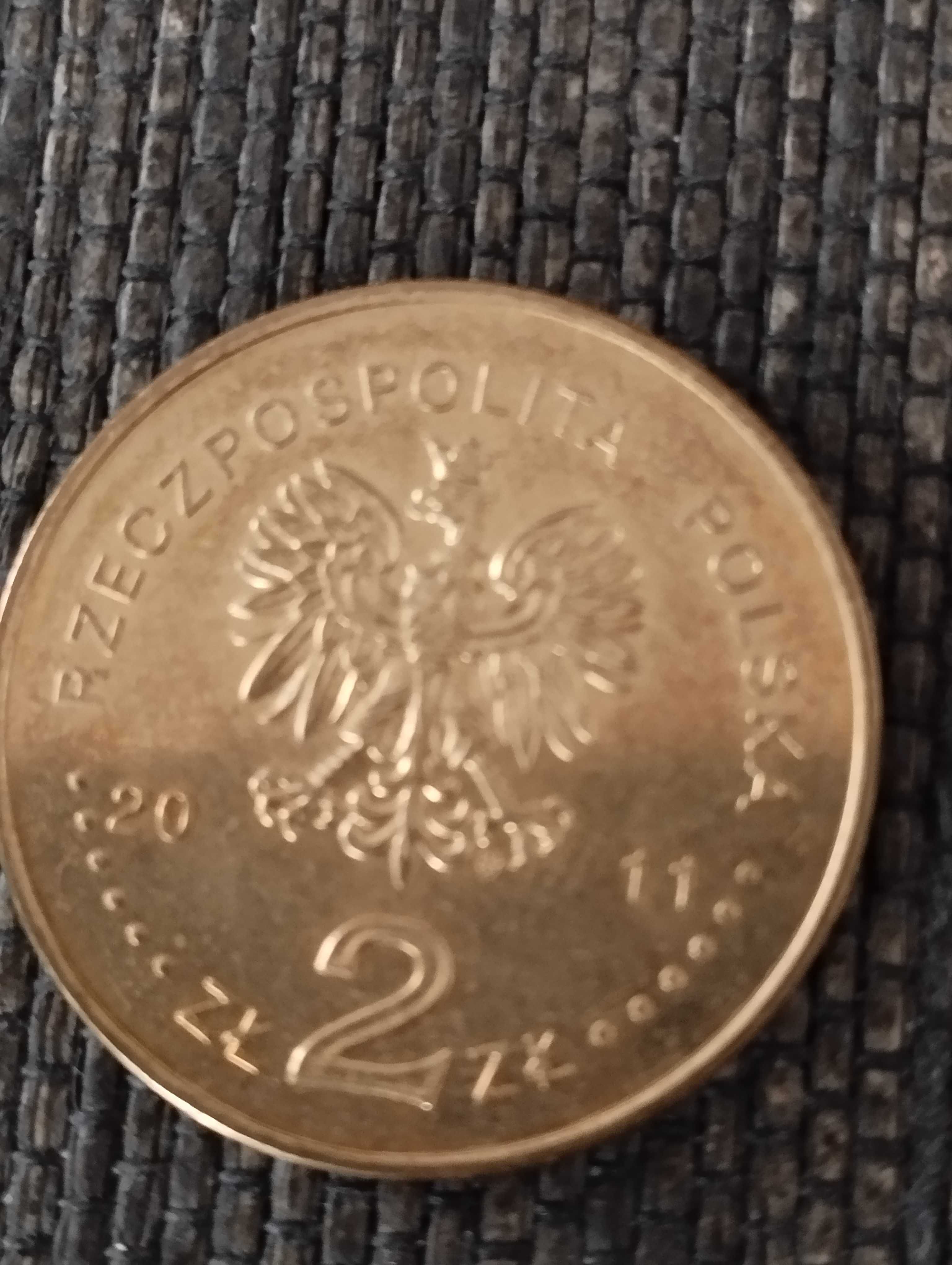 Łódź moneta 2 zł rocznik 2011