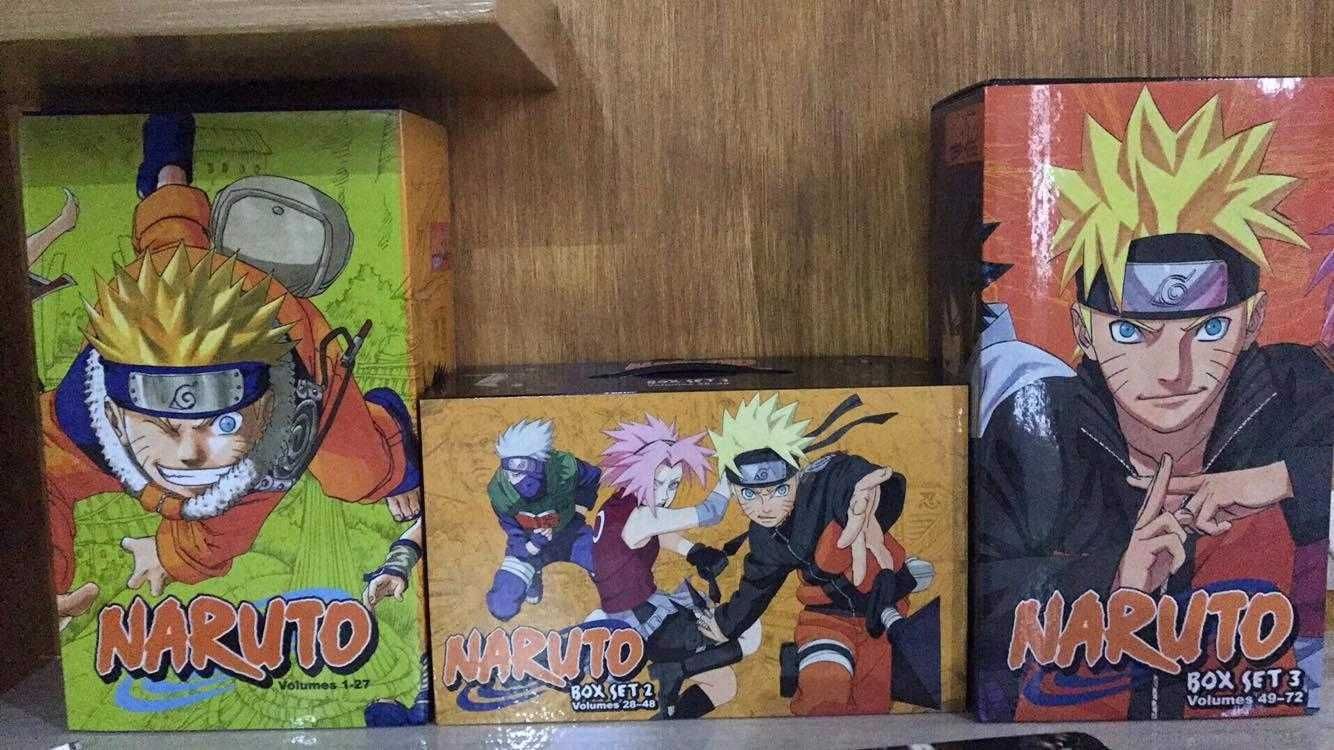 Манга Наруто Naruto Box Set 1: Volumes 1-27.