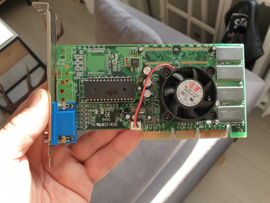 Karta graficzna HIS NVIDIA RIVA TNT2 PRO M64 32MB 4T2PD200 AGP