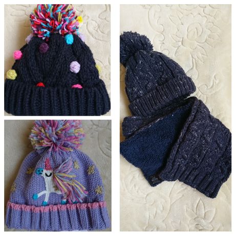 Зимние шапки и комплекты Next для мальчиков и девочек