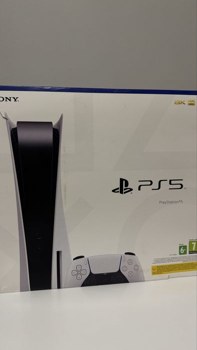 PlayStation 5 (PS5) + біла консоль