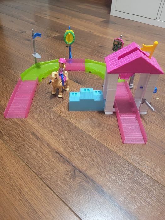 Barbie OnTheGo wyścig kucyków Mattel