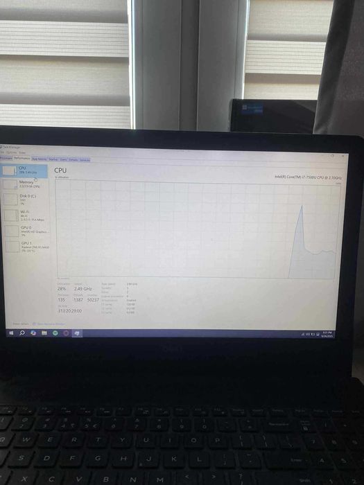 Laptop dell i7/8gb/240gb dysk