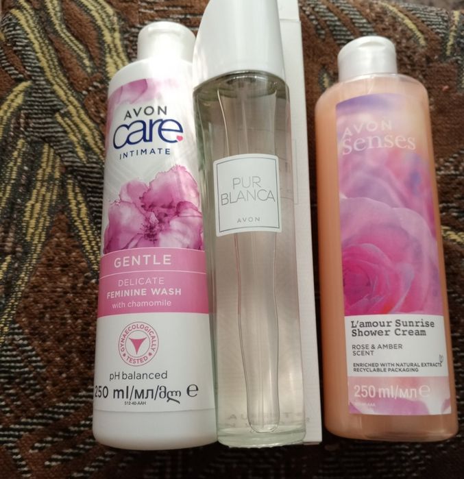 Наборы Avon, summer white