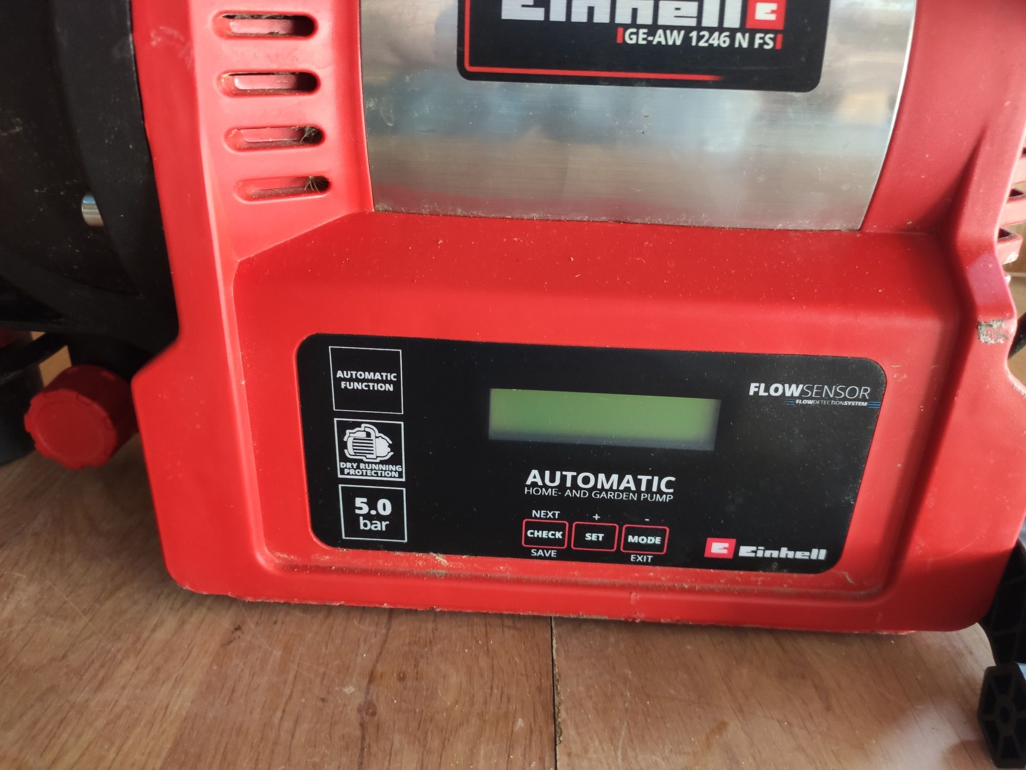 Pompa wody z Zegarem EINHELL GE-AW 1246 N FS A352