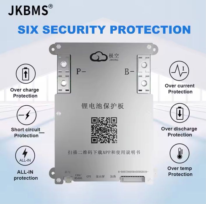 BMS Jikong B2A8S20P на 200A