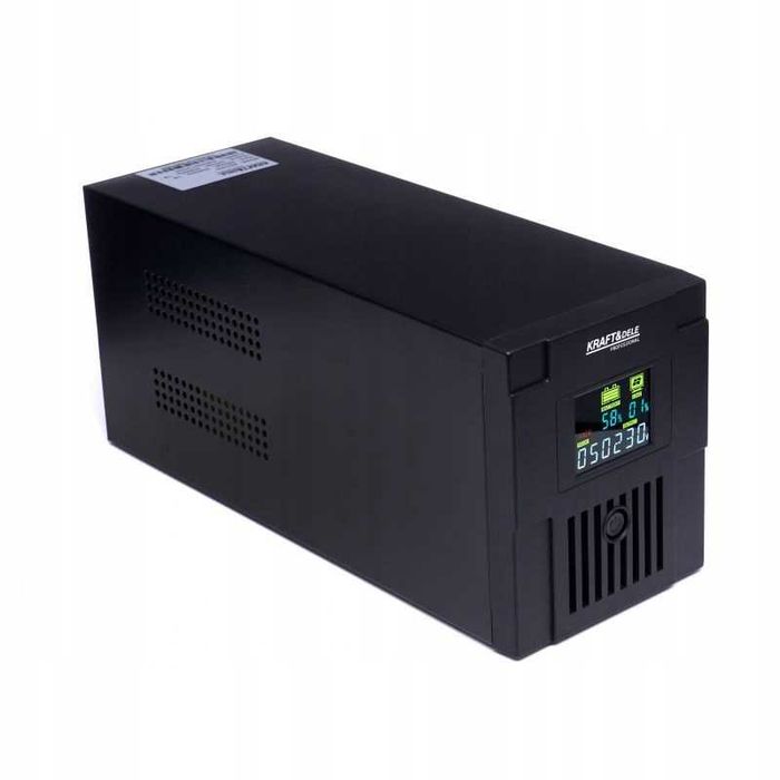 Zasilanie Awaryjne UPS 1200W LCD Pieca Pompy Wbudowany Akumulator New*