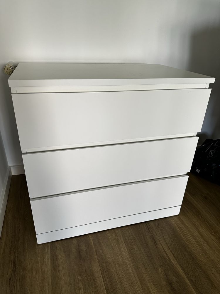 Cómoda Malm Ikea 3 gavetas