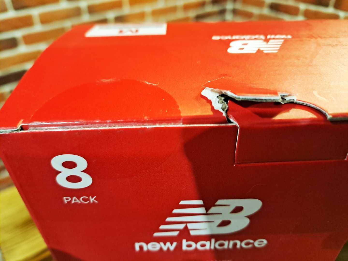 Труси чоловічі New Balance, боксери, набір 8 шт. в упаковці. Розмір M.