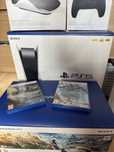 Ps5 825GB + PS VR2 + Ładowarka + Stojak + 2xGry+ 2 xPad