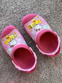 Кроксы crocs для дівчинки 10 11 hello kitty