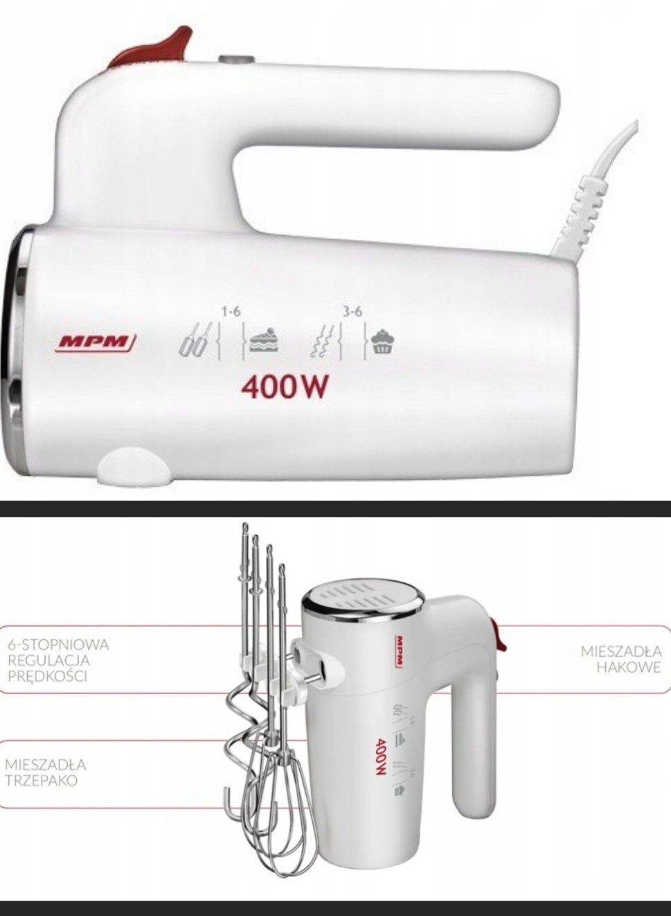 Nowy robot kuchenny MPM 400W