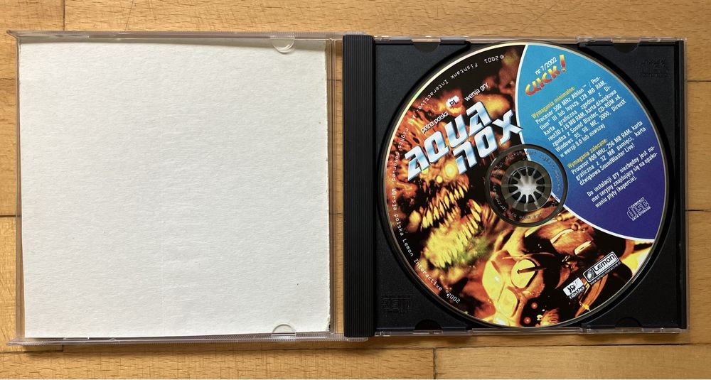 PC CD-Rom  Aquanox