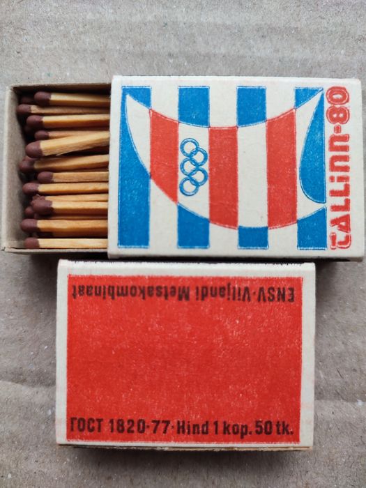 Продам спички Tallin-80