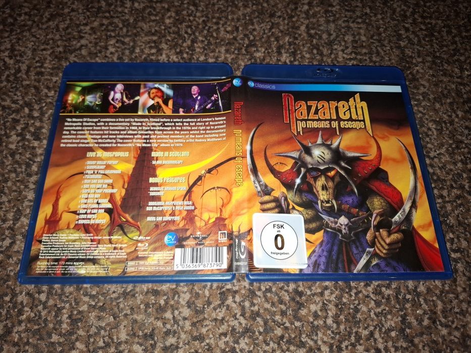 Nazareth no Means of Escape - Blu-Ray - GameX Sosnowiec