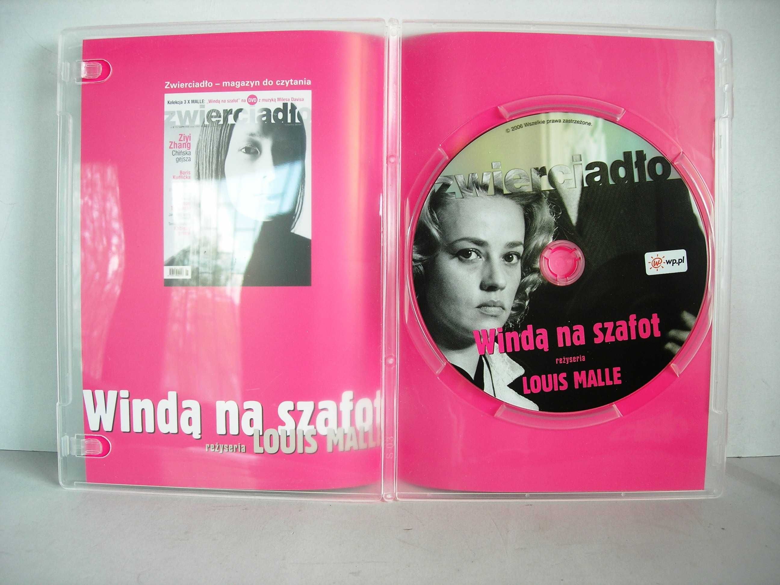 Film dvd "Windą na szafot" Louis Malle seria Zwierciadło