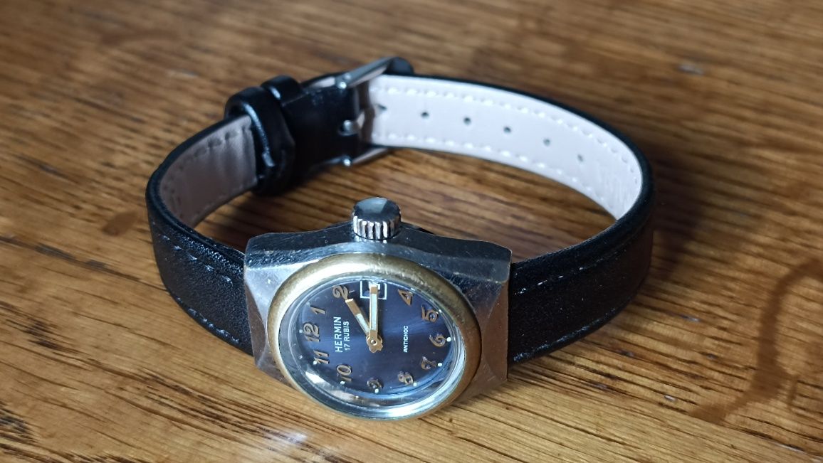 Годинник часы Hermin Antichok FHF 36-2, 1970 рік