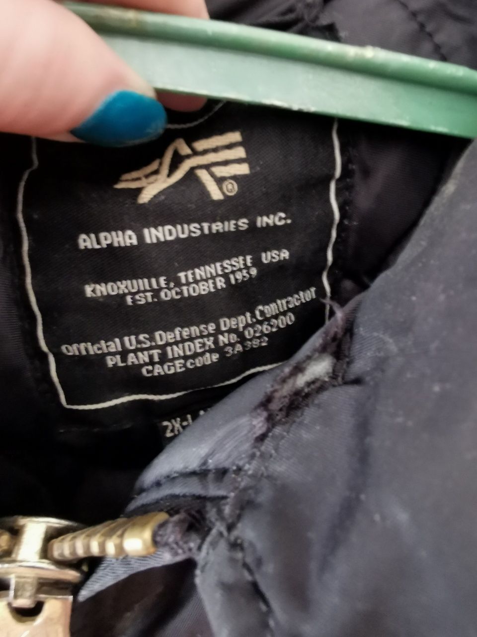 Kurtka Alpha Industries
