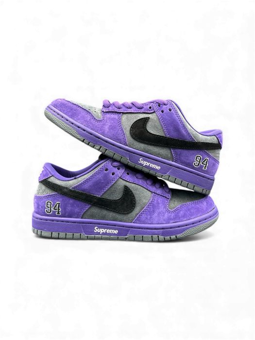 Nike SB Dunk low x Supreme Purple