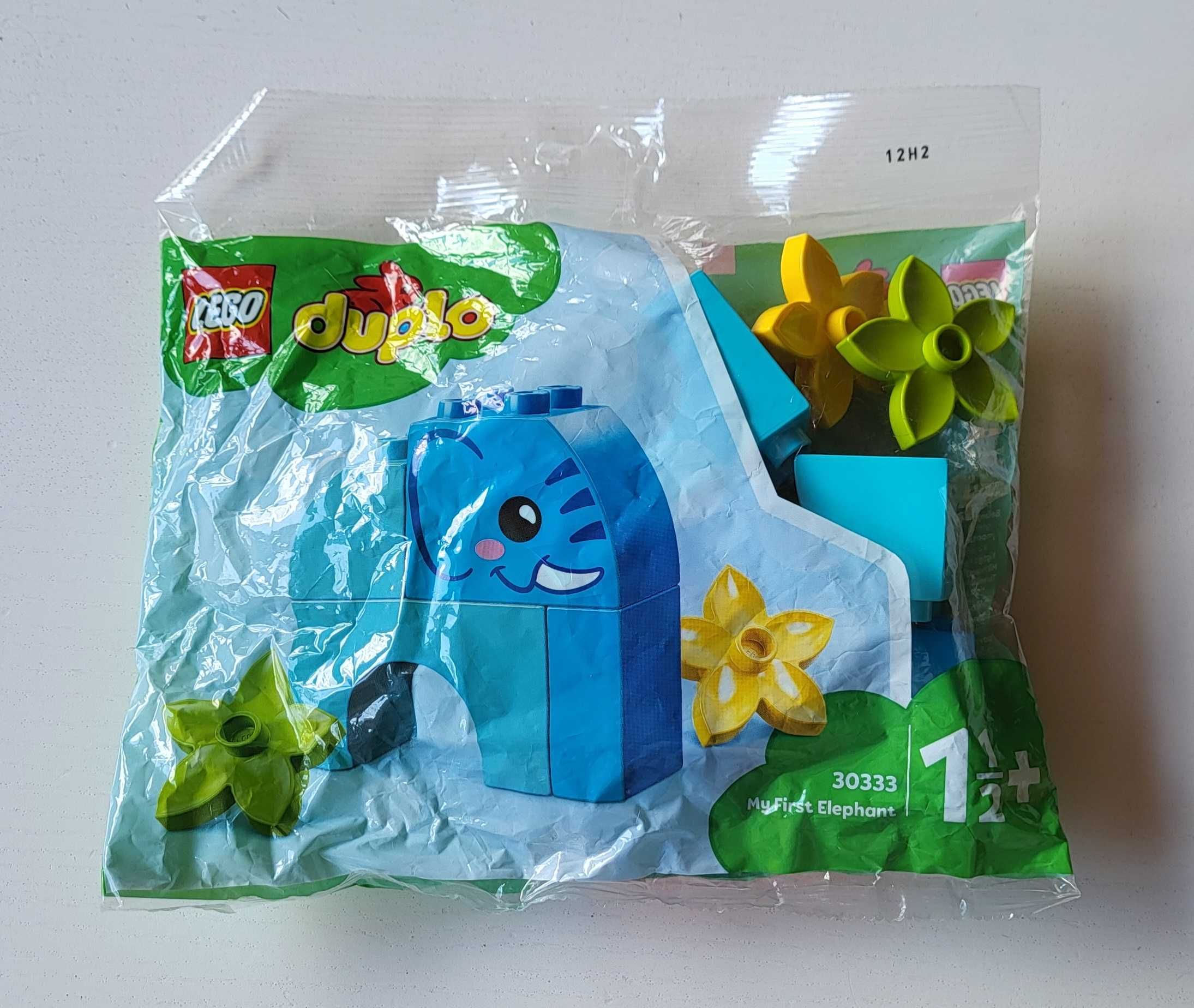 3 sztuki LEGO 30333 Duplo Mój pierwszy słoń