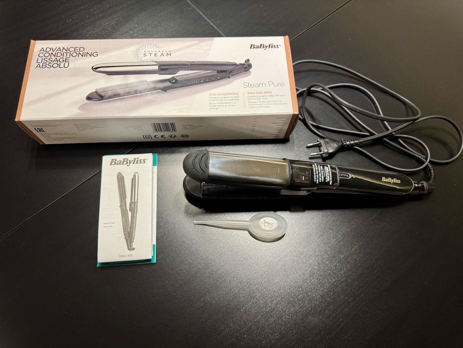 Ferro / Prancha de cabelo a vapor, alisa e ondula da Babyliss