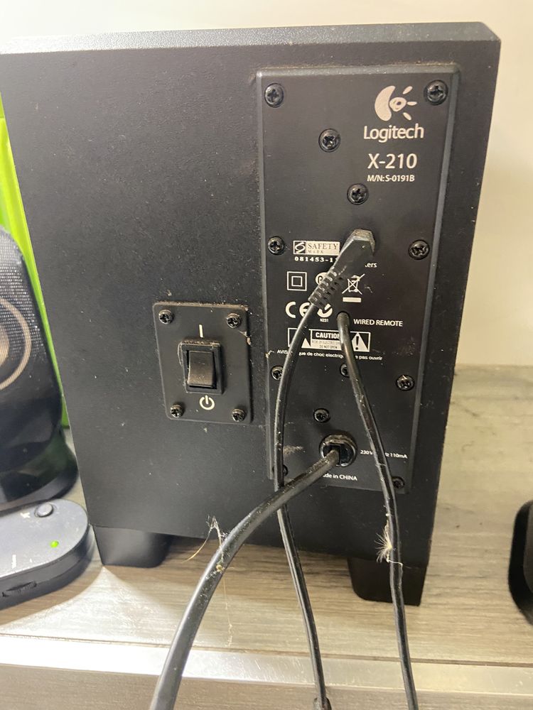 Głośniki z sobwooferem Logitech