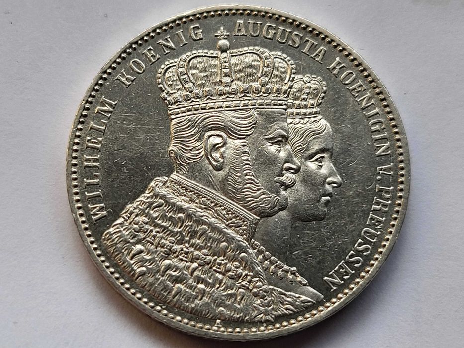 Prusy talar 1861 Stan !!!