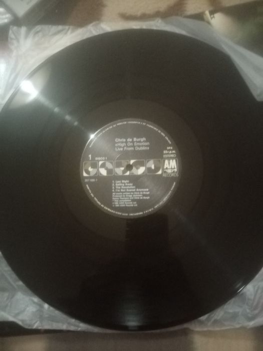 Vendo duplo lp Chris de Burgh Live from Dublin