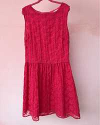 Vestido curto rosa