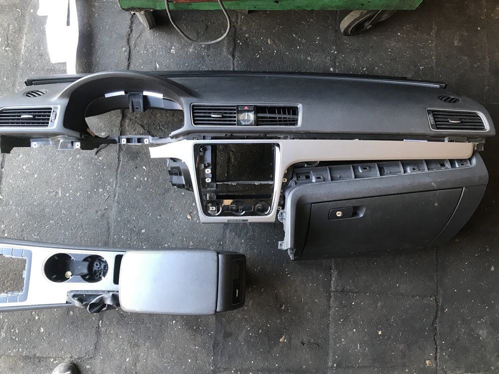 Deska kokpit Vw Passat B7 USA 2014r AirBag