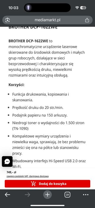 drukarka brother