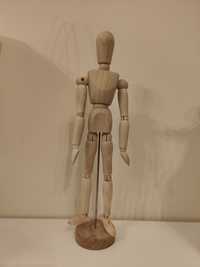 Drewniana figurka - manekin 30cm