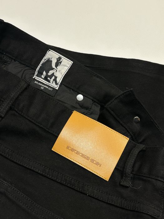 Rick Owens DRKSHDW клеш джинсы черные чорні джинси banana boot cut M