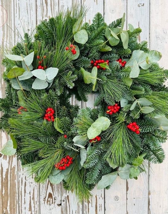 Wianek na drzwi duży 50 cm