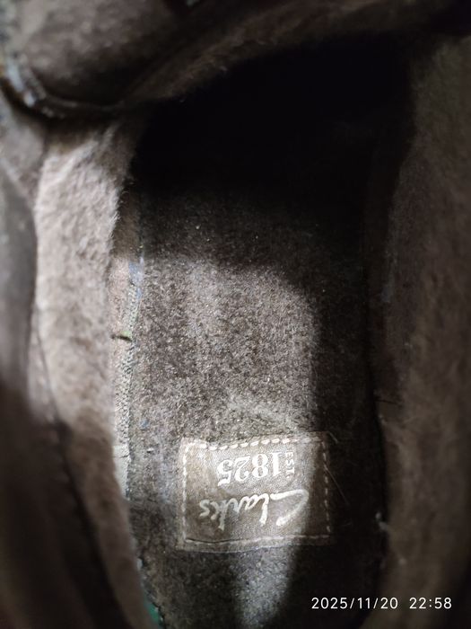 Чоловічі високі зимові черевики Clarks