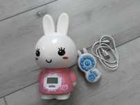 Alilo big bunny MP3 dyktafon lampka nocna