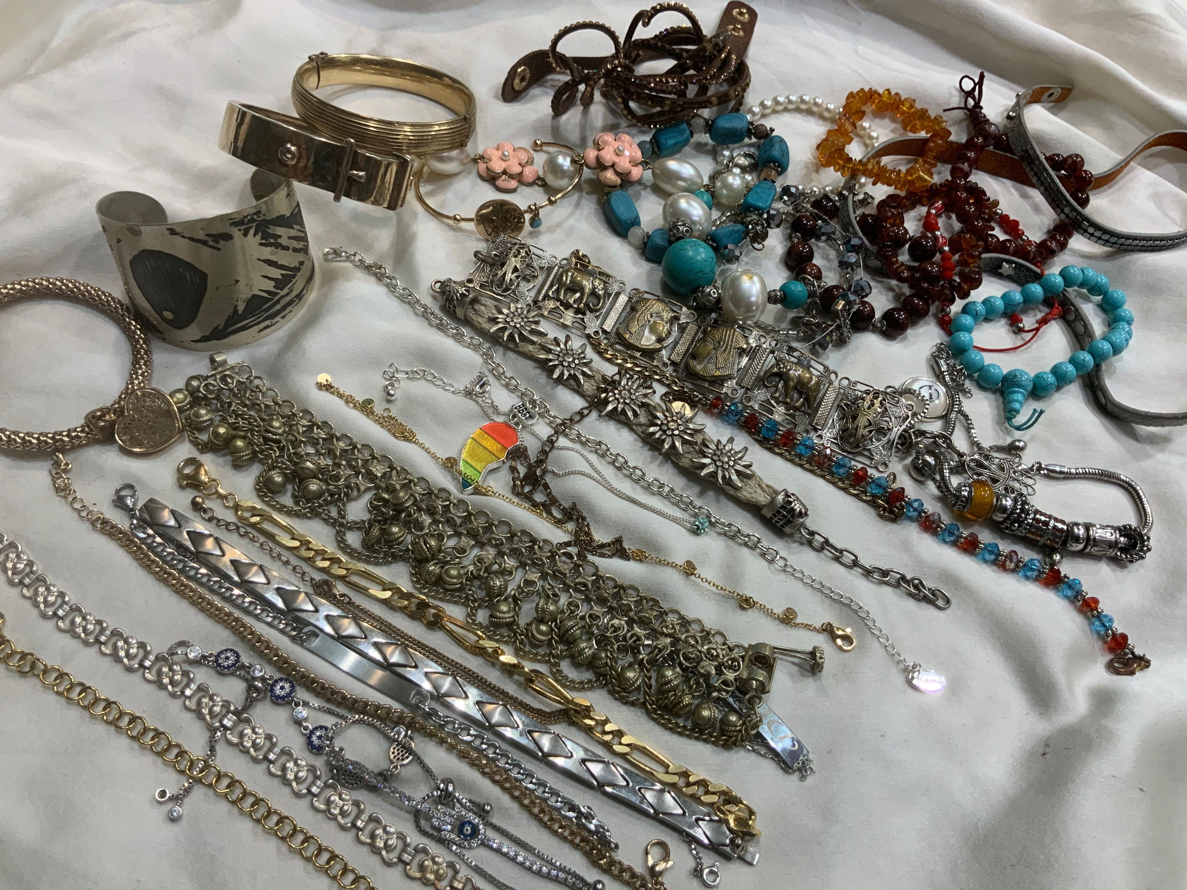 Браслет серебро перламутр опал эмаль Dolce & Gabana Mexico Скань