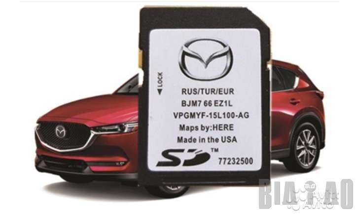 Карта навигации SD Украина Европа 2023 Mazda 2 3 6 MX-5 CX-3 CX-5 CX-9