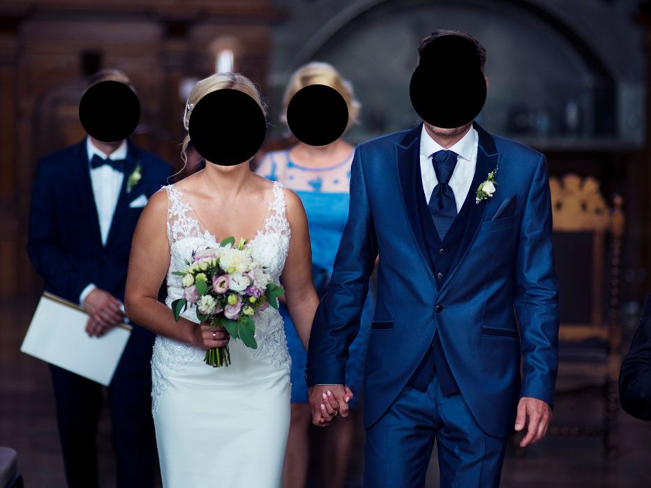 Suknia ślubna ecru, 38