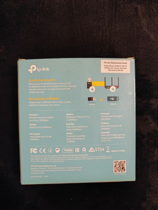 TP-Link 300 Mbps Mini Wireless N USB Adapter