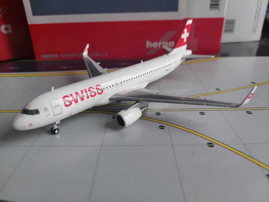 Model Airbus A320 Swiss 1:200 Herpa