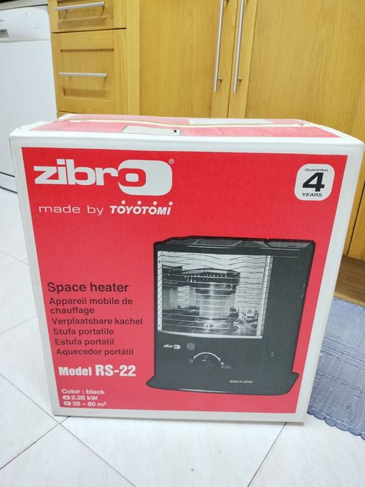 Zibro Aquecedor até 80m2 - Novo