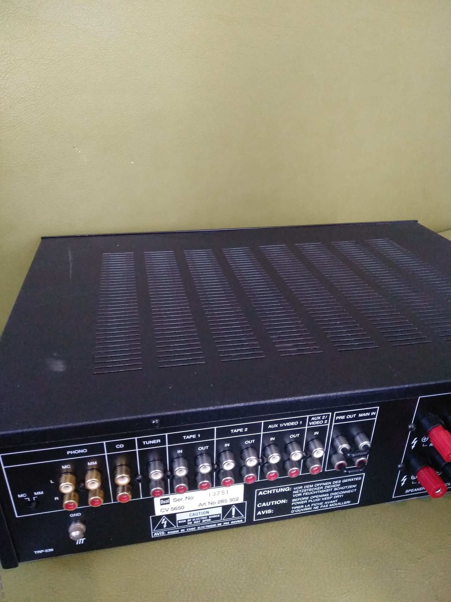 Продам винтажный транзисторный усилитель Dual CV 5650