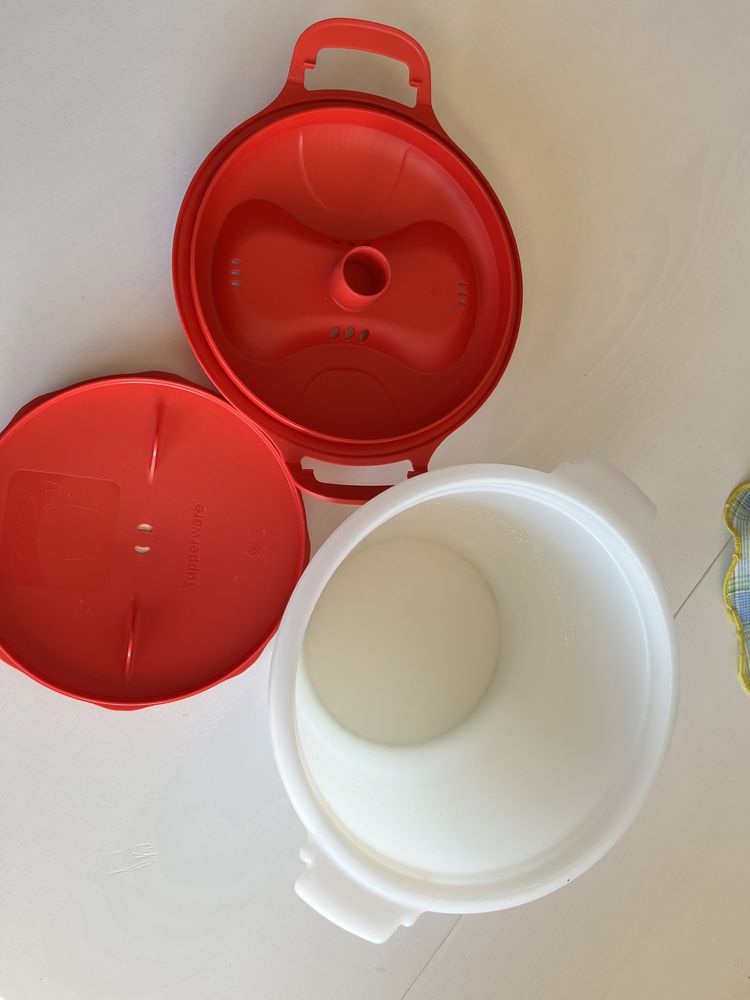 Tacho de arroz microondas tupperware