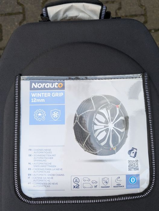 Nowe łańcuchy śniegowe Norauto 12mm