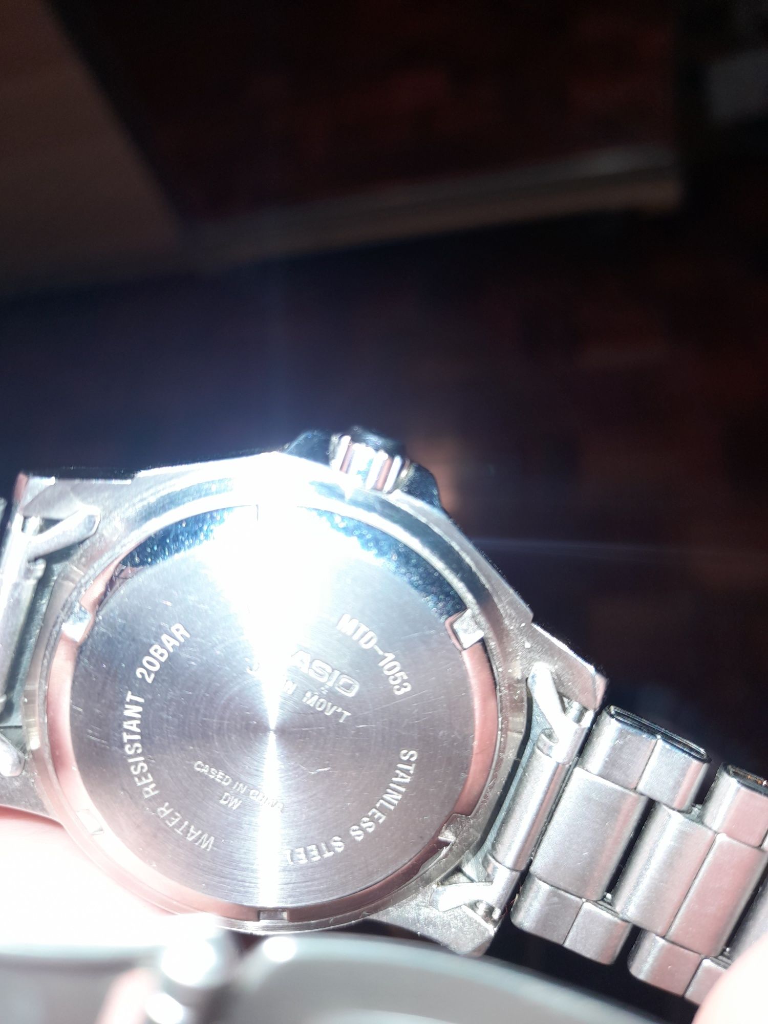 Vendo relógio Casio MTD-1053