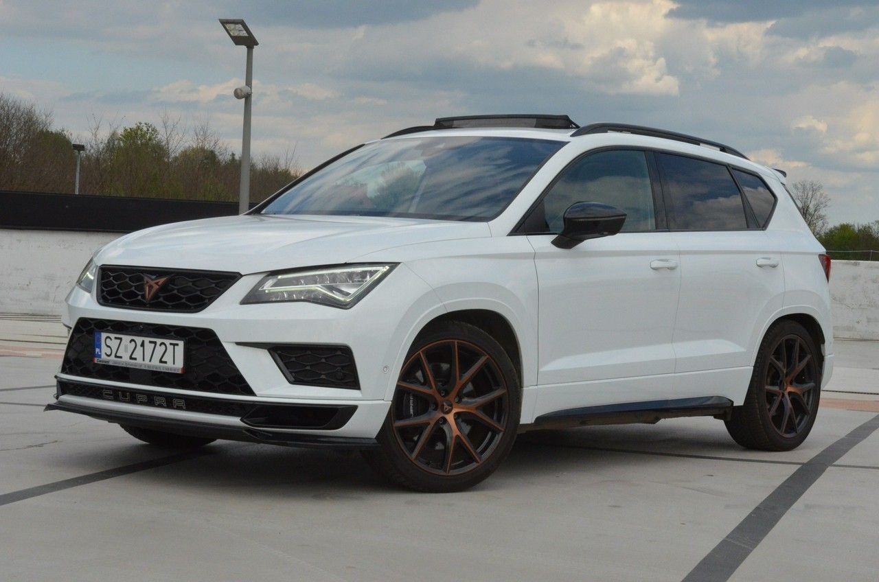 Cupra Ateca 2.0 TSI 300 KM 4Drive DSG Navi PL/ LEDy/ Kamera/ Kubełki/ Race/Dyfuzor