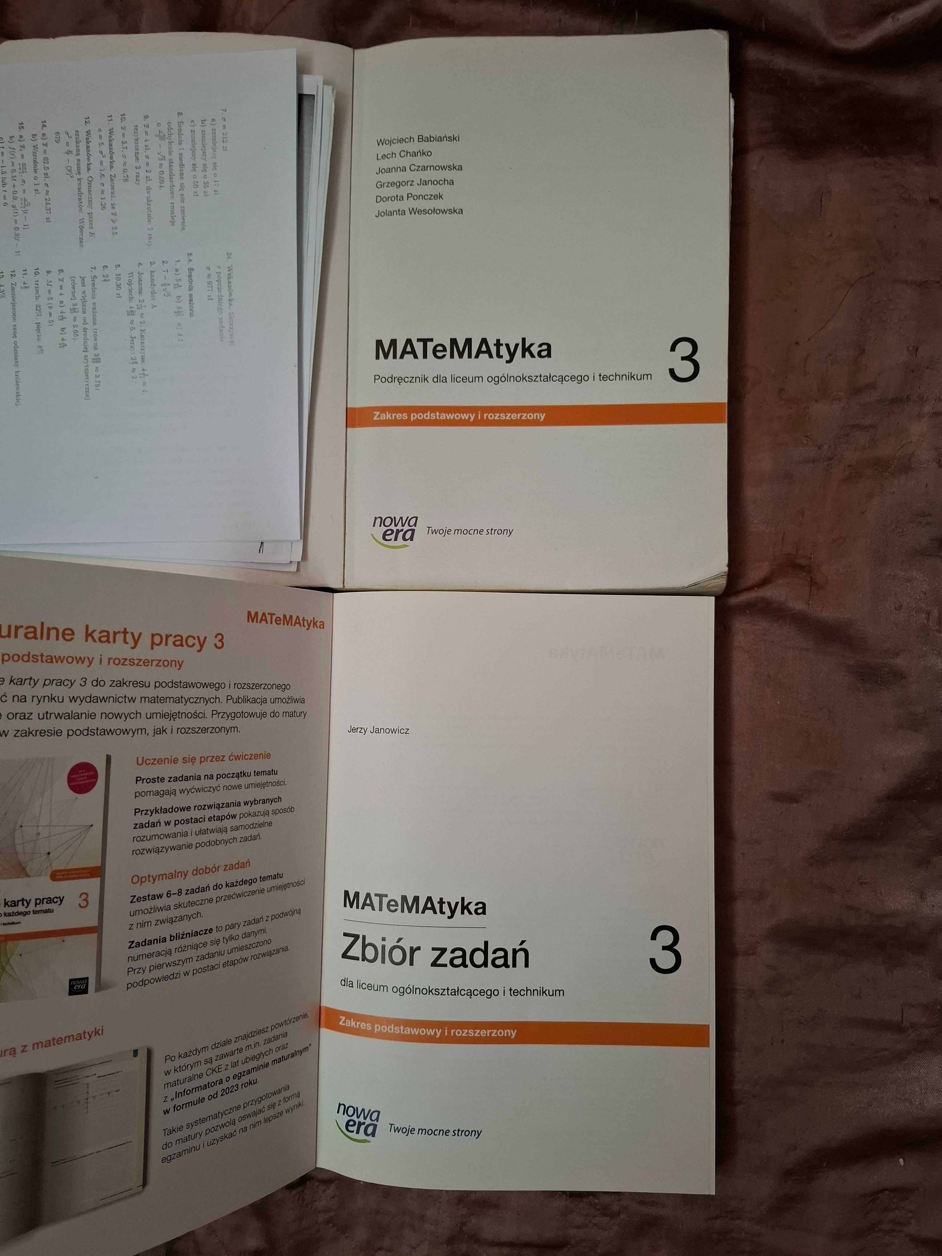 Podręcznik Matematyka klasa 3 LO/Technikum